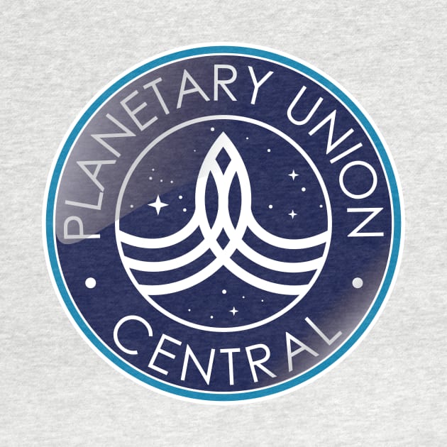 PLANETARY UNION CENTRAL by KARMADESIGNER T-SHIRT SHOP